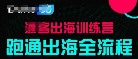 出海训练营基础课，​跑通出海全流程，实战案例拆解-知库商学院