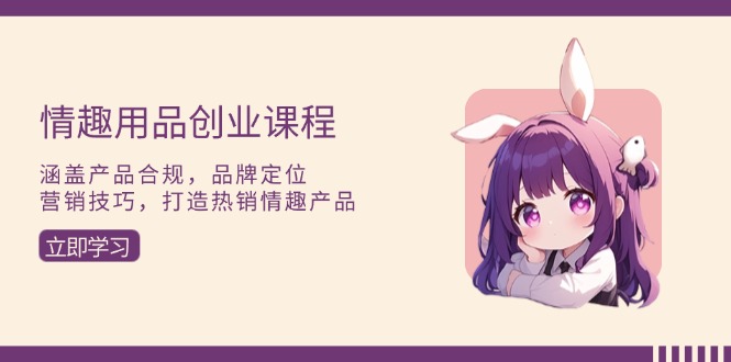 情趣用品创业课程：涵盖产品合规，品牌定位，营销技巧，打造热销情趣产品-知库商学院